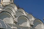 Церковь Михаила Архангела в усадьбе Архангельское. Кокошники
