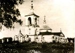 Покровский  храм в селе Рузино до разрушения