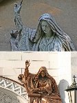Скульптура Деборы - старая и новая